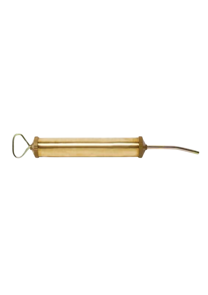 D14 - SERINGUE LAITON HUILE 500mL - FLEXIBLE 280mm