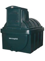 CUVE DE STOCKAGE EXTERIEURE PEMD EQUIPEE GROUPE DE DISTRIBUTION AVEC GESTION 70L/MIN