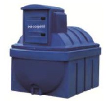 CUVE DE STOCKAGE EXTERIEURES DOUBLE PAROI AD BLUE - ADSE2—VERSION 2500 L - RECTANGULAIRE HORIZONTAL