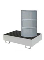 D5 -BAC DE RETENTION POUR 2 FUTS ACIER